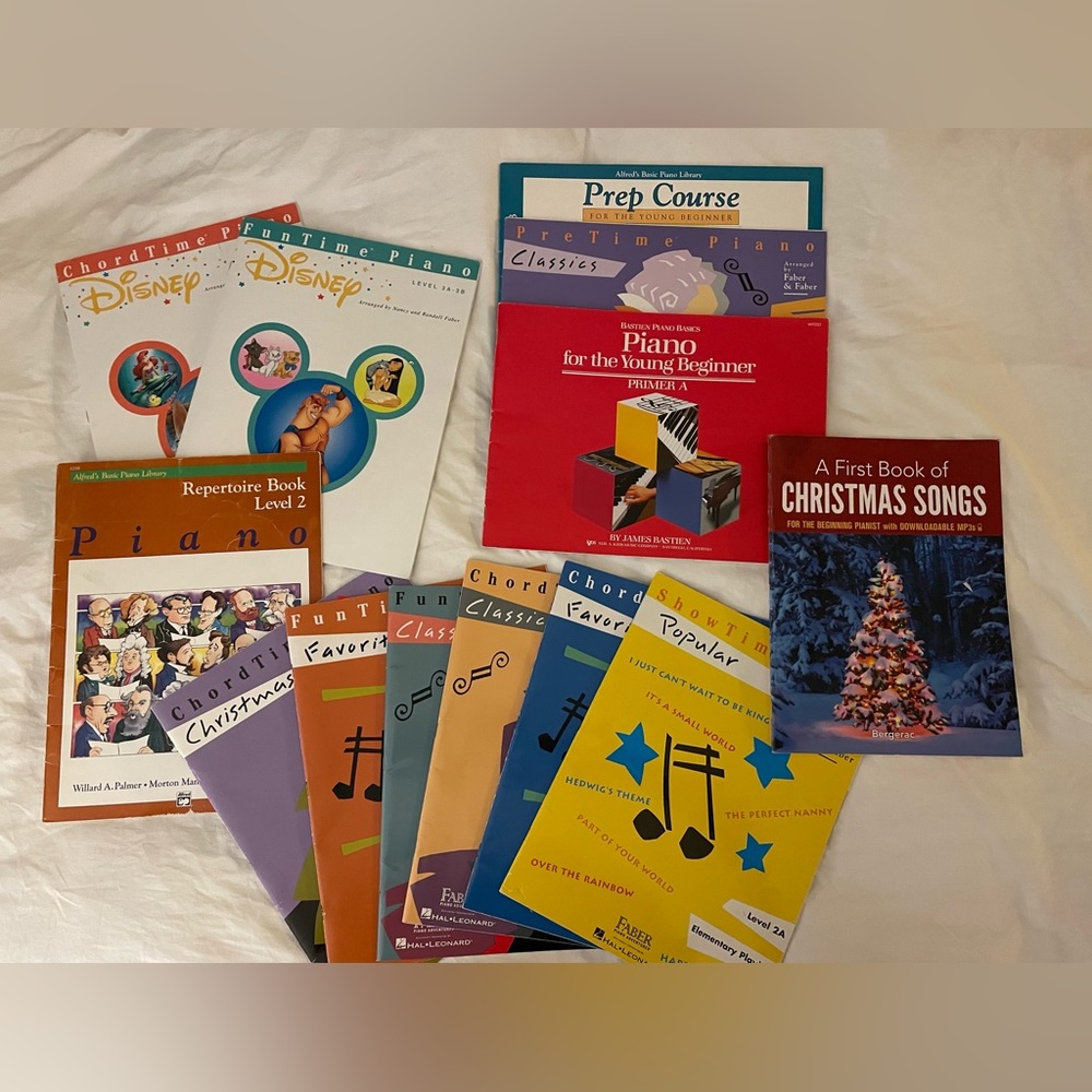 12 piano books